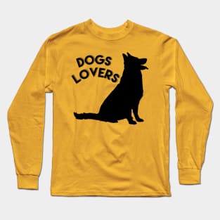 Dogs Lovers T Shirts,animals T-Shirt,funny Gifts,Dog Trainer gifts Long Sleeve T-Shirt